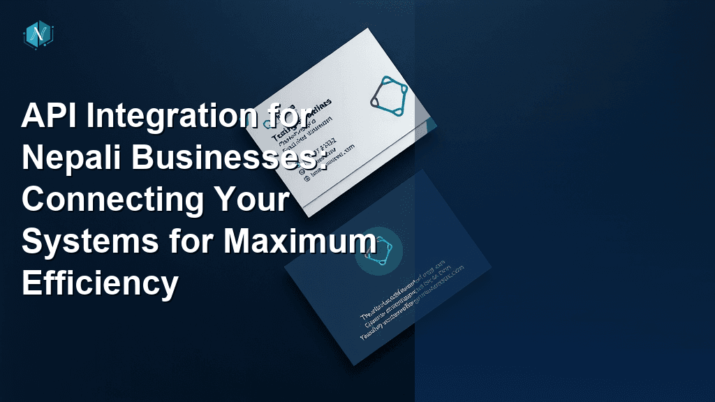 API Integration for Nepali Businesses: Connecting Your Systems for Maximum Efficiency