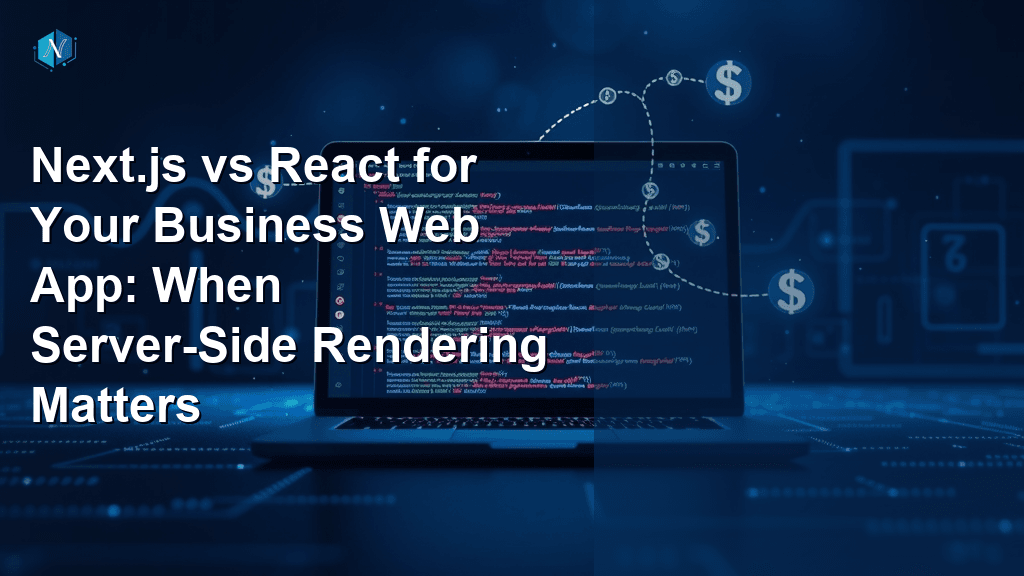 Next.js vs React for Your Business Web App: When Server-Side Rendering Matters