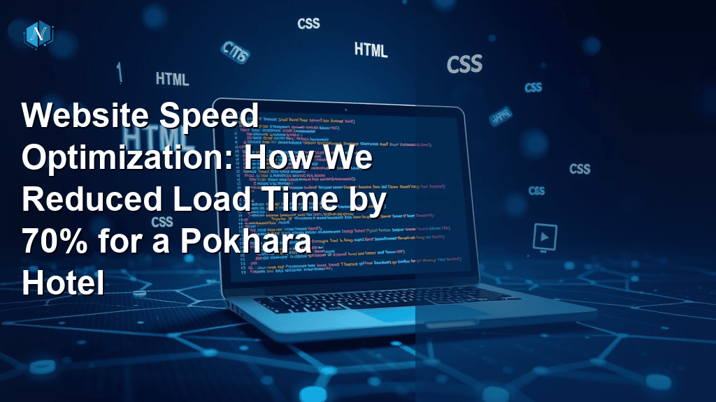 Website Speed Optimization: How We Reduced Load Time by 70% for a Pokhara Hotel