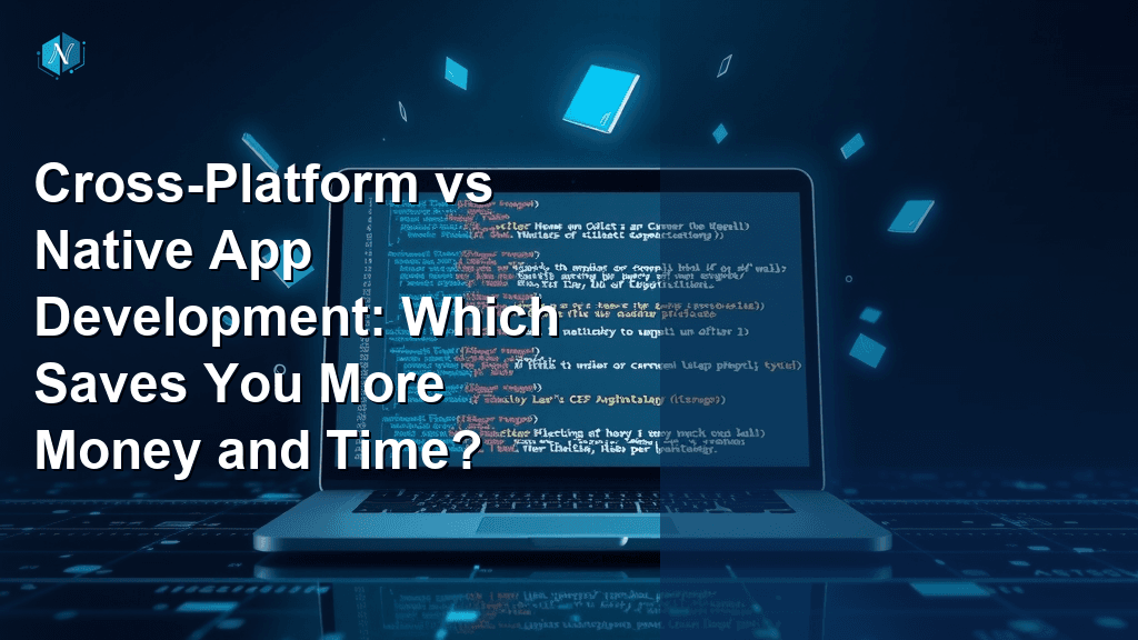Cross-Platform vs Native App Development: Which Saves You More Money and Time?